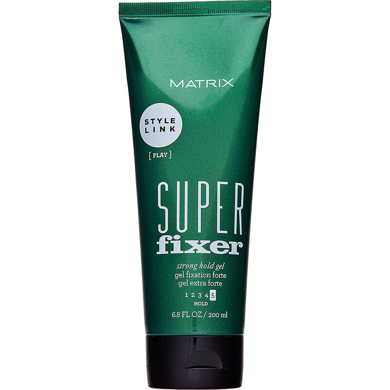 Matrix Style Link Play Super Fixer Strong Hold Gel gel na vlasy pro silnou fixaci 200 ml
