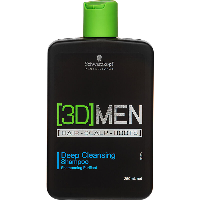Schwarzkopf Professional 3DMEN Deep Cleansing Shampoo hloubkově čisticí šampon pro muže 250 ml