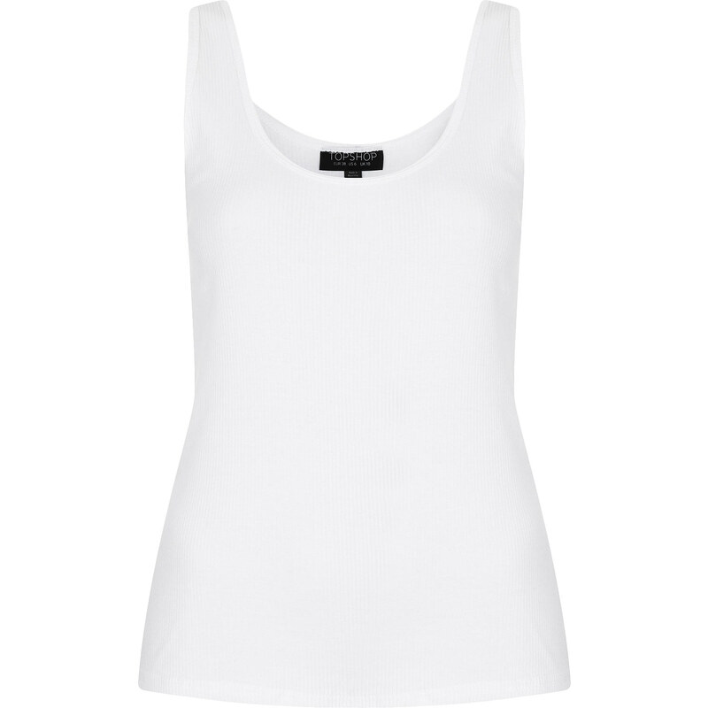 Topshop Basic Ribbed Vest