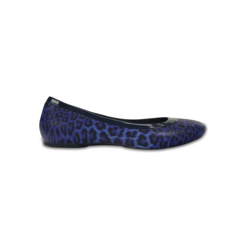 Crocs Lina Shiny Flat 36-37 (W6) / Navy