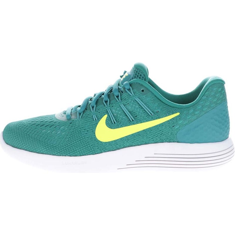 Zelené perforované dámské tenisky Nike Lunarglide 8