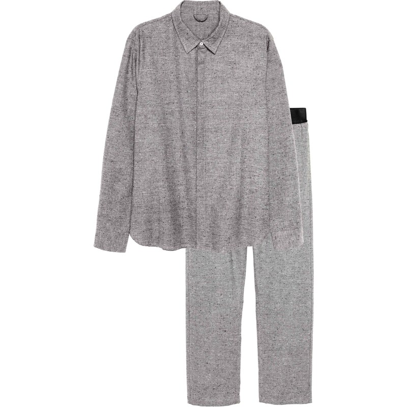 H&M Pyžamo: košile a kalhoty