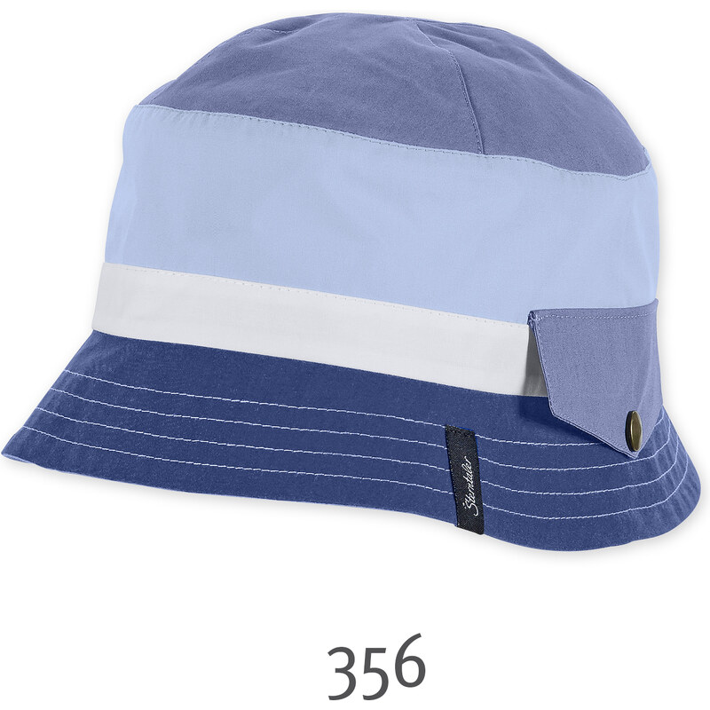 bavlněný klobouček UV50+, Eisblau, Sterntaler