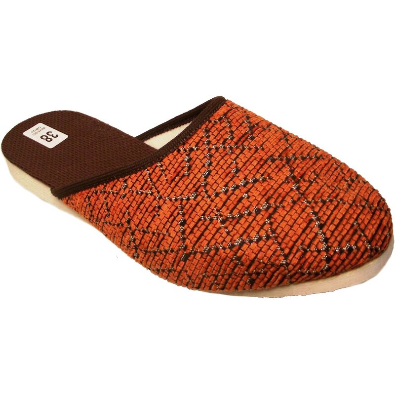 Dámské domácí pantofle Bokap 002 oranžová