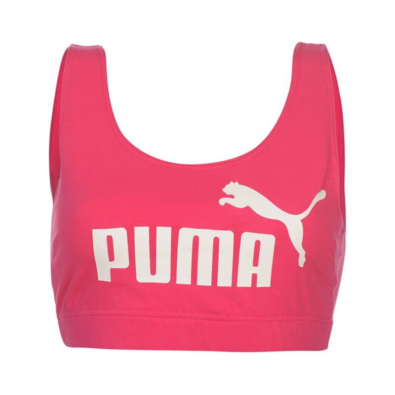 Puma Essential Crop Top dámské Fuschia