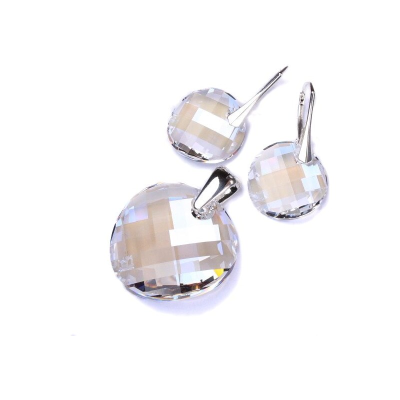 Šperky LAFIRA Style Lafira stříbrná sada šperků Twist Moonlight 394