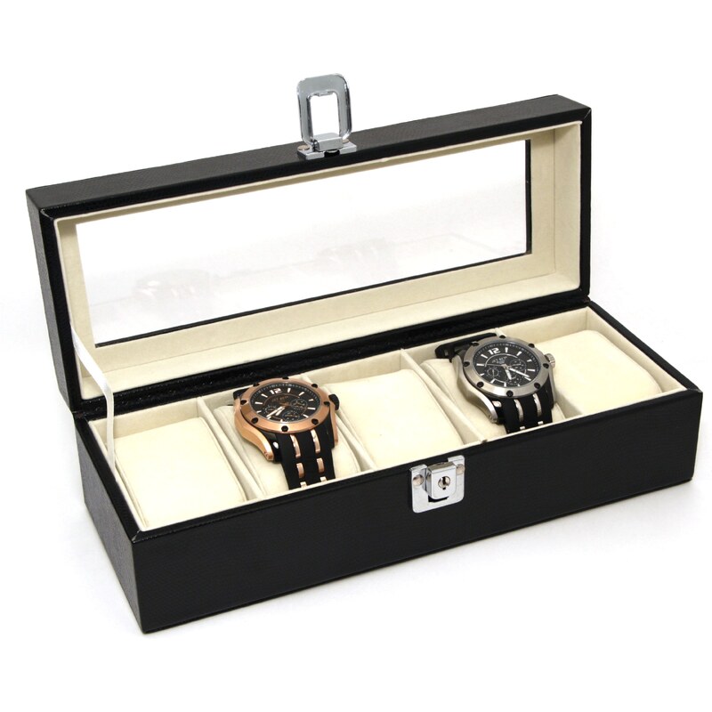 Šperky LAFIRA Style Černá šperkovnice na hodinky 683