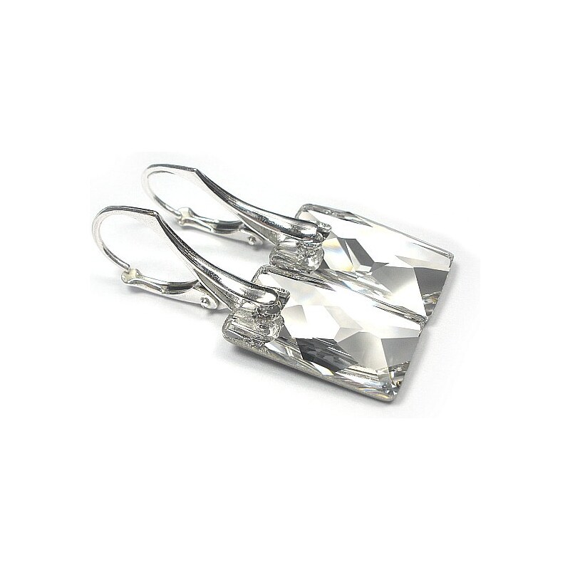 Šperky LAFIRA Style Stříbrné náušnice Urban Crystal
