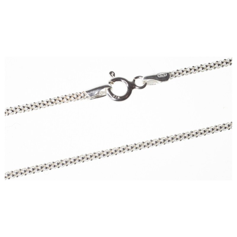 Šperky LAFIRA Style Stříbrný řetízek - lanko pletený 65 cm