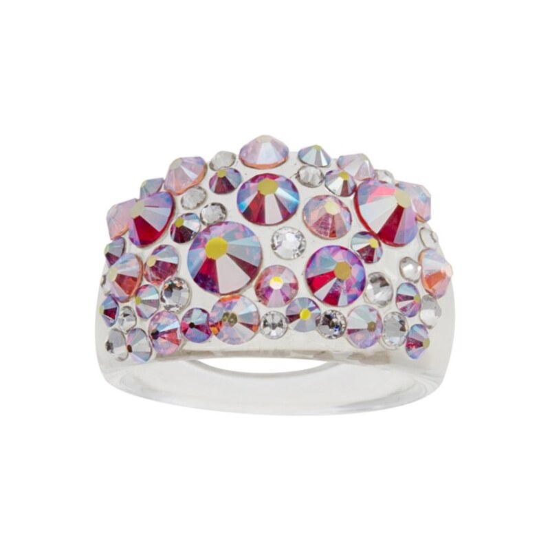 Šperky LAFIRA Style Prsten s krystaly Swarovski Fire