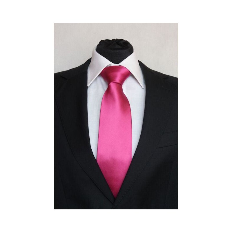 Šperky LAFIRA Style Pánská tmavě růžová klasická kravata 900