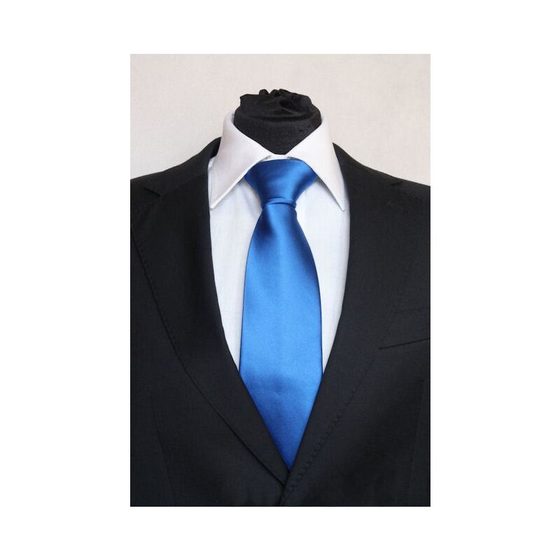 Šperky LAFIRA Style Pánská světle modrá klasická kravata 903