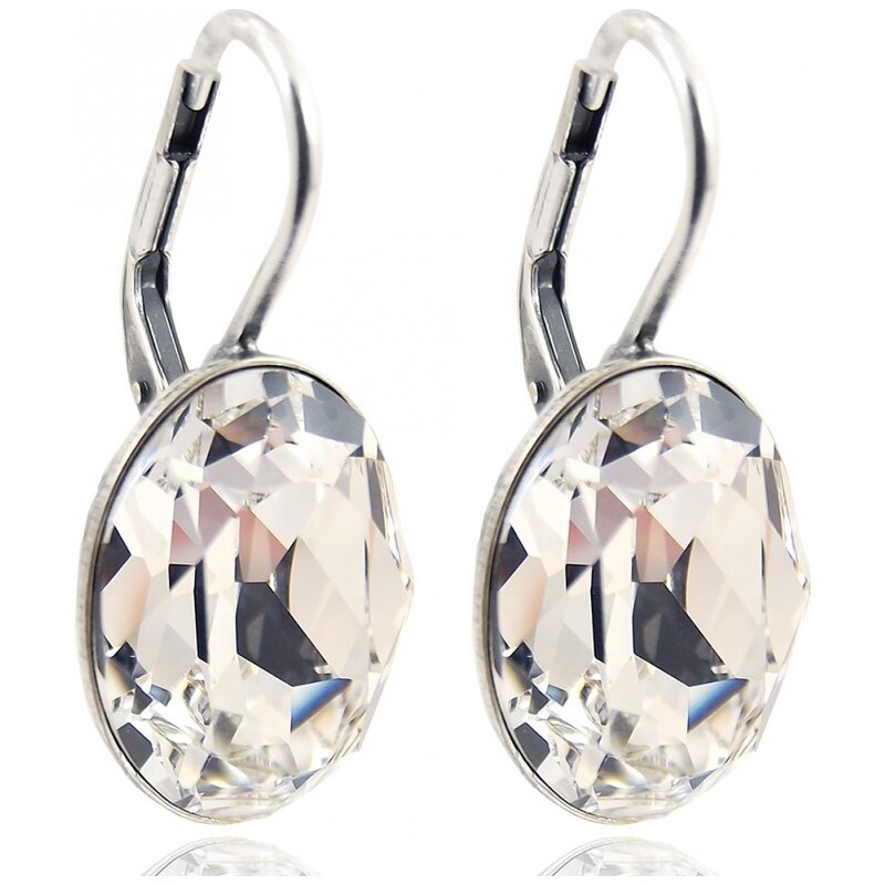 Šperky LAFIRA Style Náušnice Oval Crystal