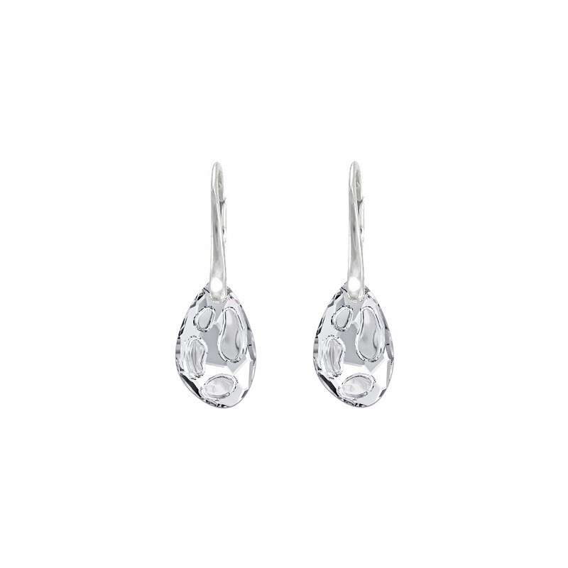 Šperky LAFIRA Style Stříbrné náušnice Radiolarian Crystal