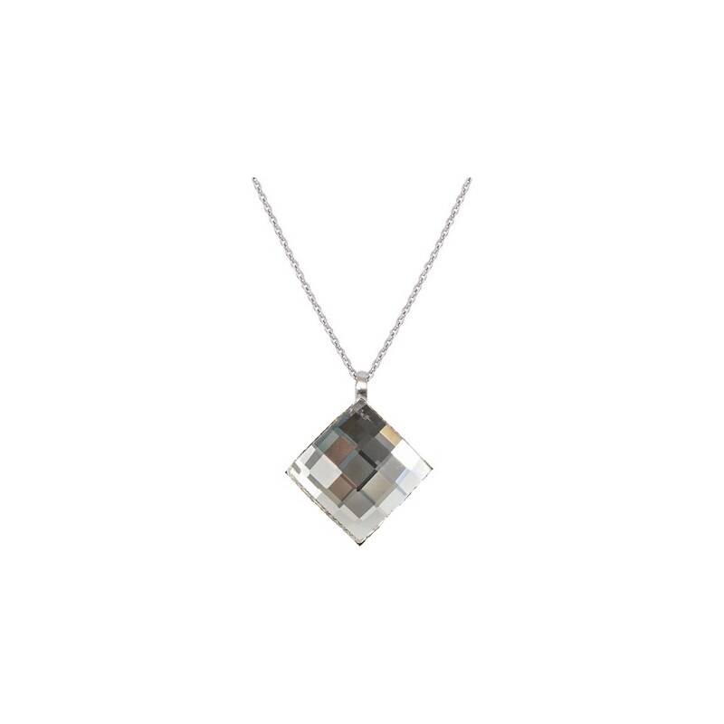 Šperky LAFIRA Style Stříbrný přívěsek Chessboard Black Diamond