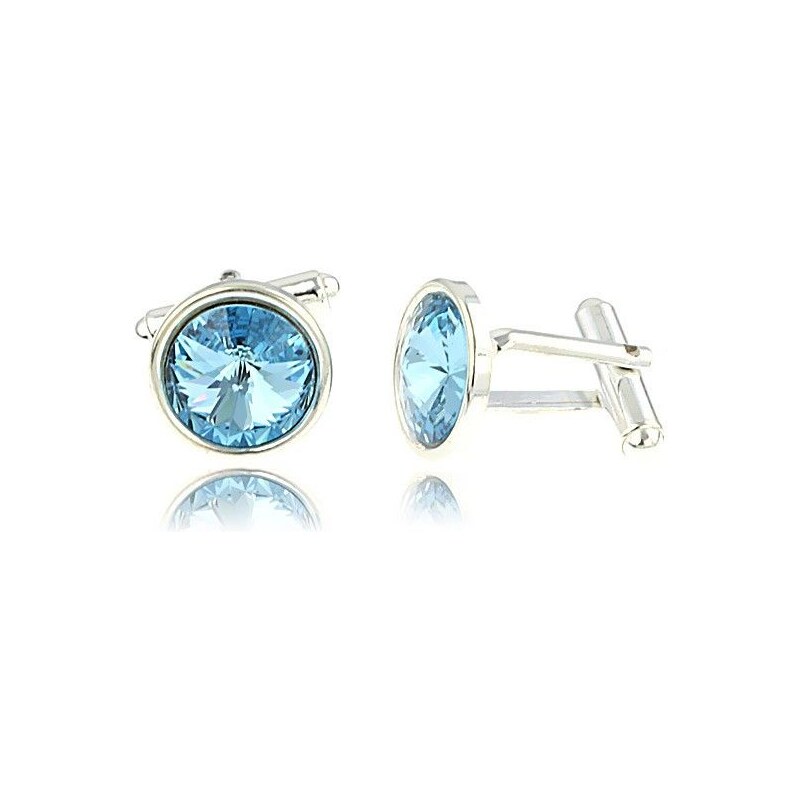 Šperky LAFIRA Style Manžetové knoflíky Rivoli Aquamarine