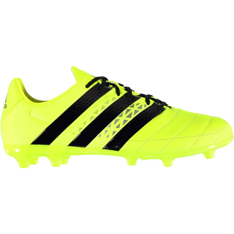 Adidas Ace 16.3 Leather FG Football Boots Mens, solar yellow