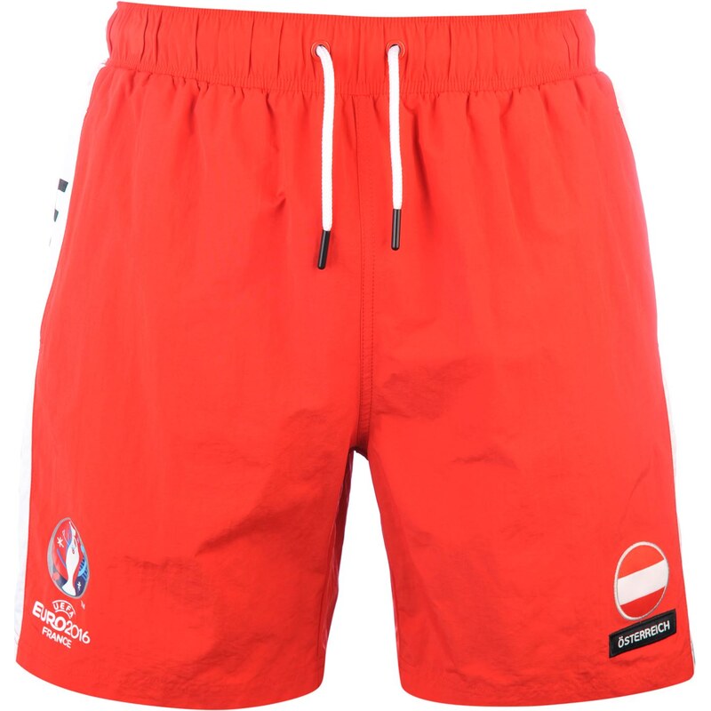 Team UEFA EURO 2016 Austria Shorts Mens, red