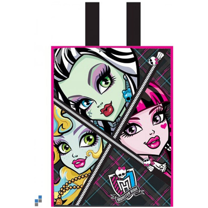 Stamatis Dětská nákupní taška Monster High Faces 30x25 x13 cm