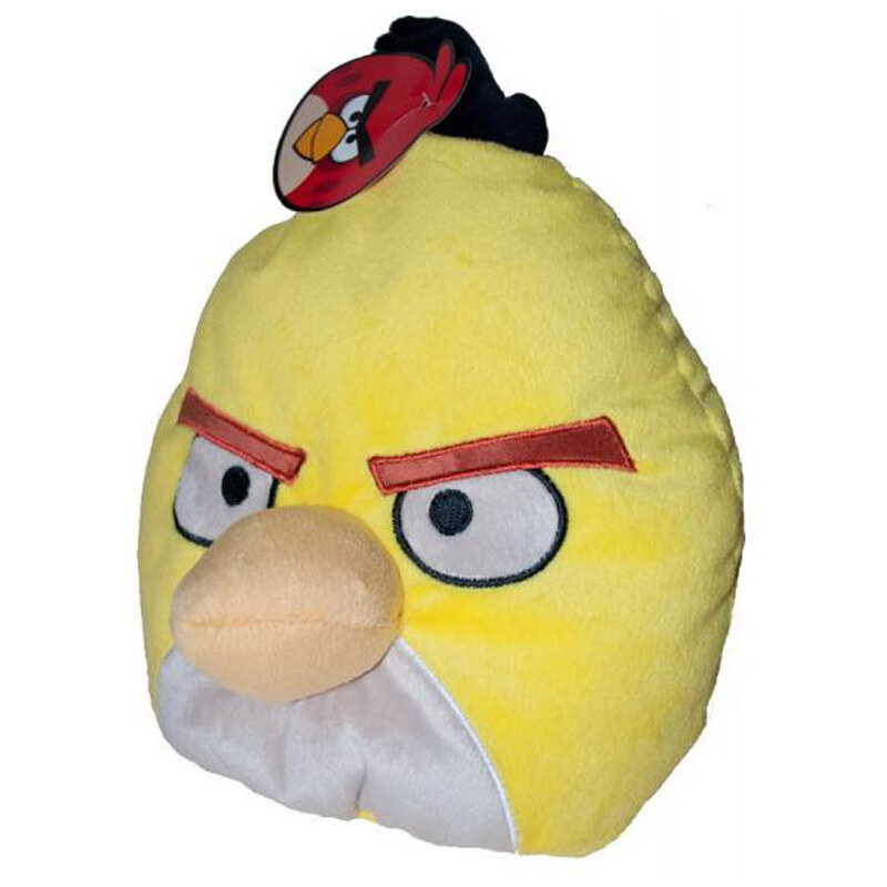 Halantex Angry Birds žlutý Chuck polyester 25 cm