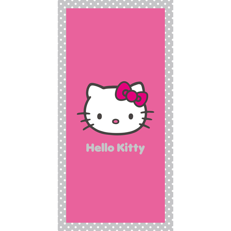 CTI Osuška Hello Kitty Salsa bavlna- froté 75/150 cm