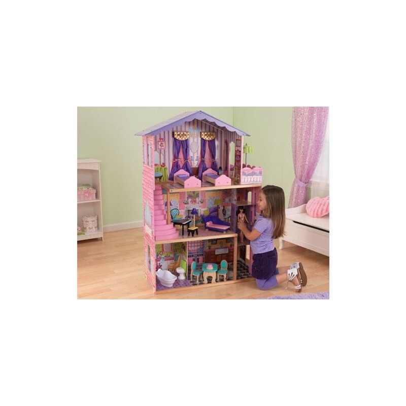 Kidkraft Dřevěný domeček pro panenky Barbie DREAM MANSION