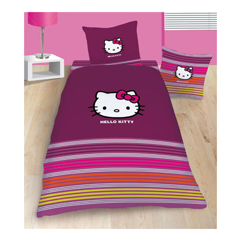 CTI Dětské povlečení Hello Kitty Sarah bavlna 140/200, 70/90 cm