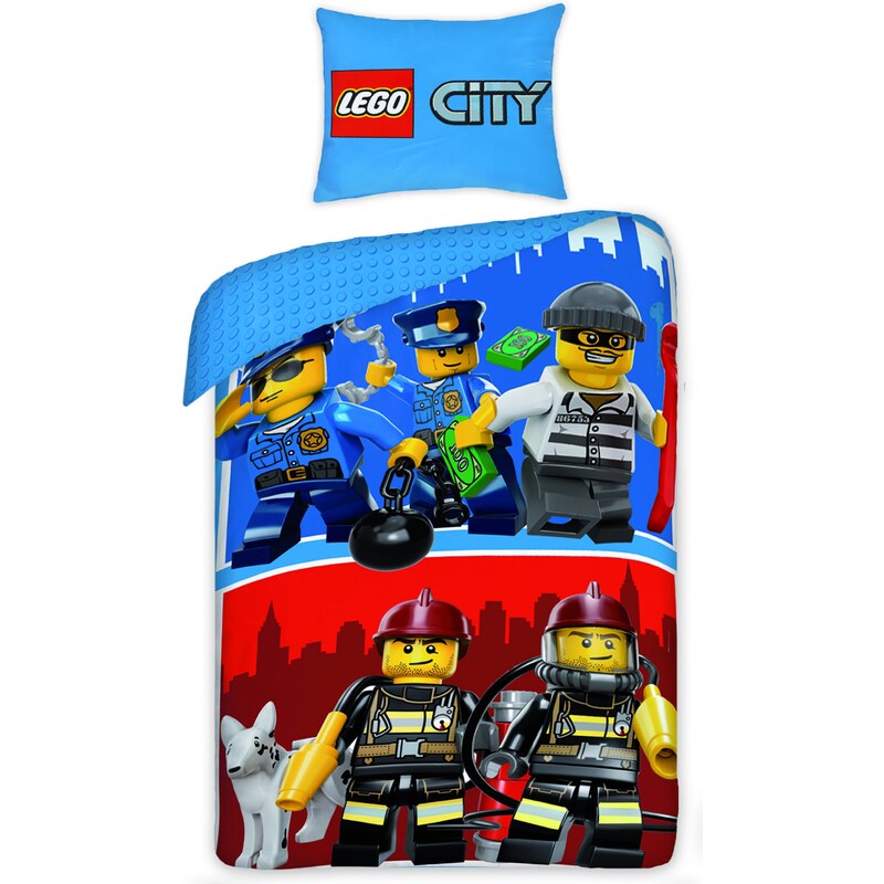 Povlečení Lego City 140/200
