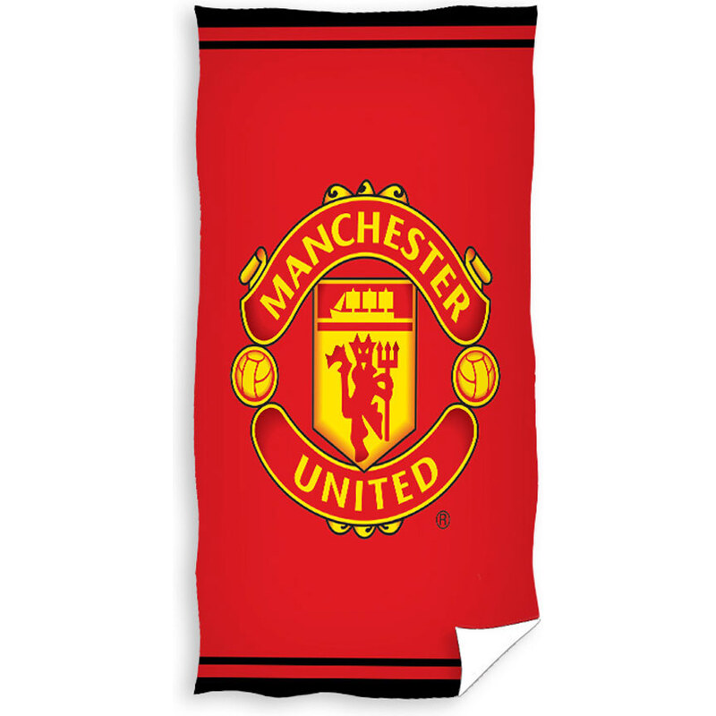 Carbotex Dětský ručníček Manchester United logo froté 40/60 cm