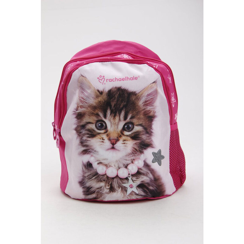 Junior batoh Kočička růžový