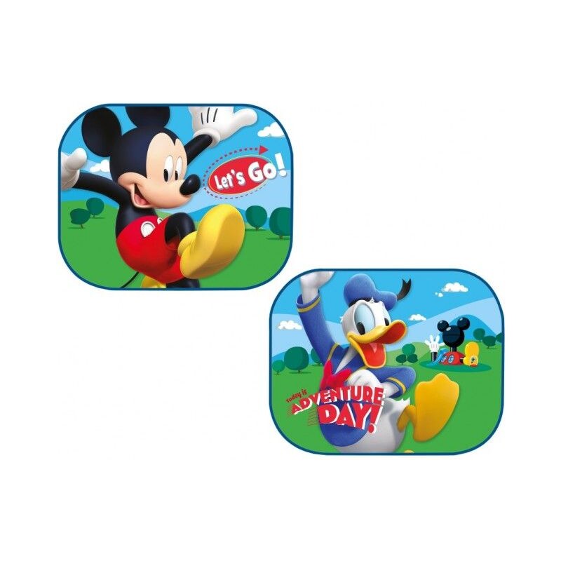 Sluneční clona Mickey a Donald 2 ks