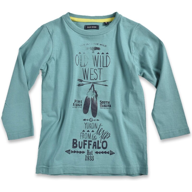 Blue Seven Chlapecké tričko Buffalo - tyrkysové