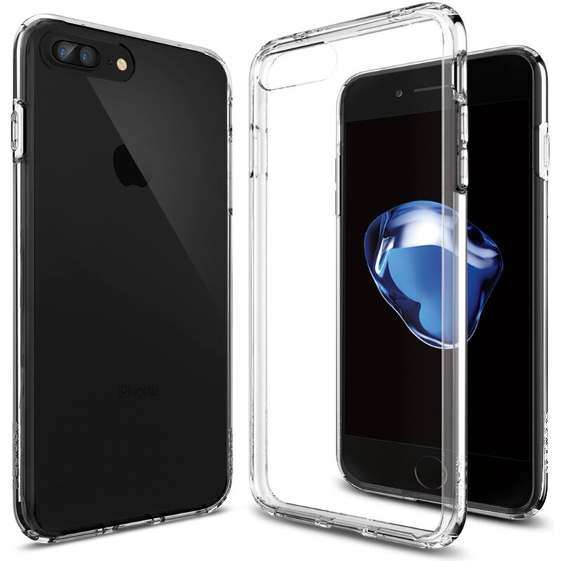 Pouzdro / kryt pro Apple iPhone 7 PLUS / 8 PLUS - Spigen, Ultra Hybrid Crystal Clear
