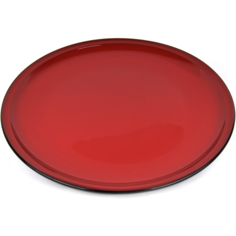 MIJ talíř velký 48 cm červený