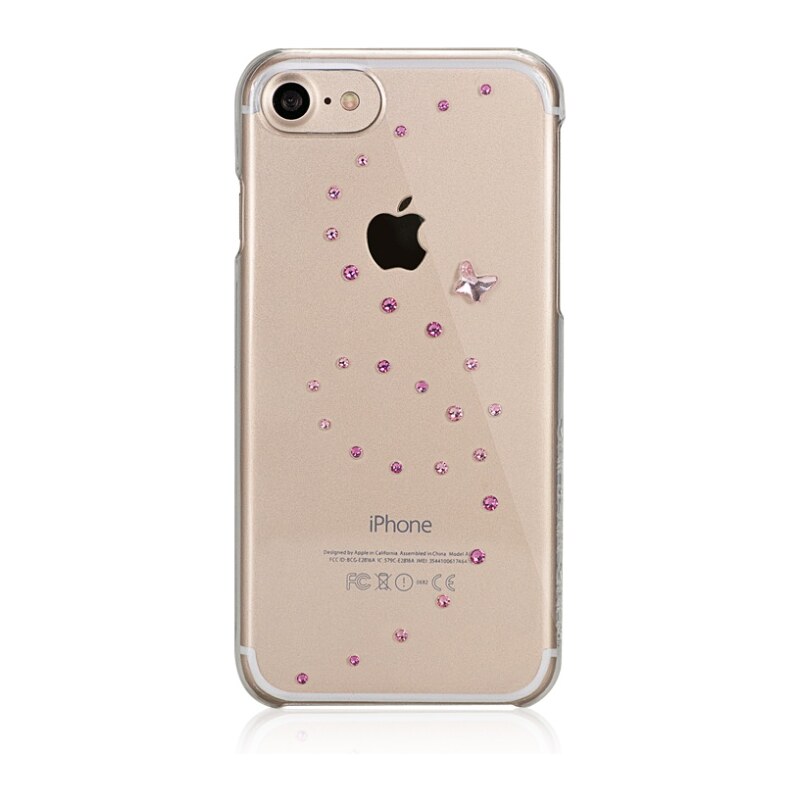 Pouzdro / kryt pro Apple iPhone 7 / 8 - Bling My Thing, Papillon Rose Sparkles