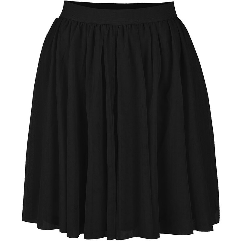 Černá tylová sukně VILA Rokas