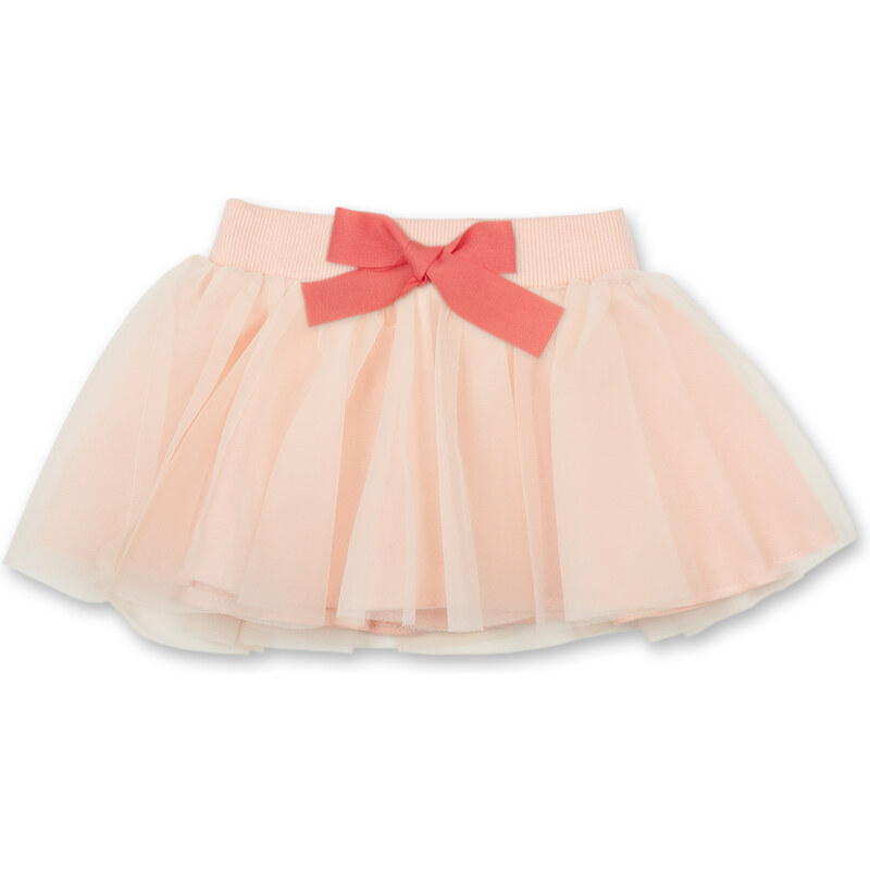 Pinokio Dětská růžová sukně s mašličkou