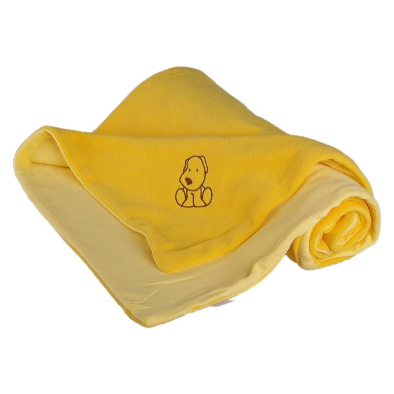 Kaarsgaren Oboustranná deka žlutá