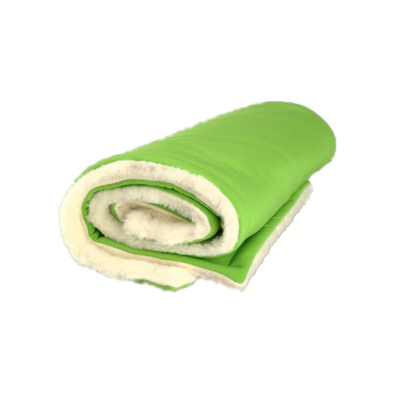 Kaarsgaren Zimní deka merino zelená