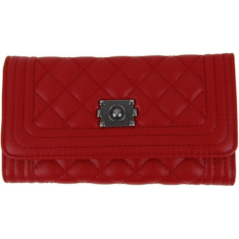 Červená peněženka Scarlett