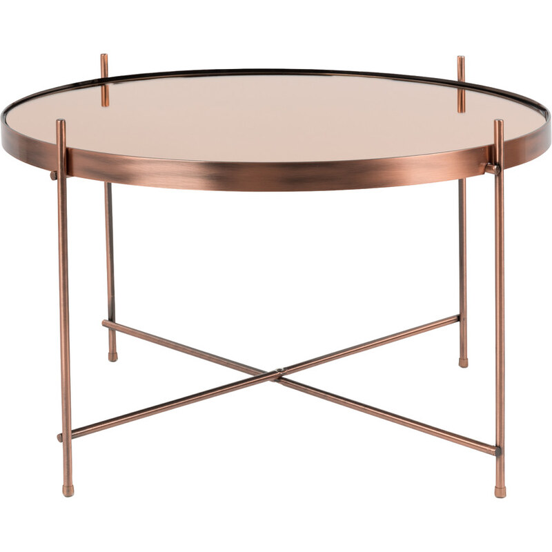 VÝPRODEJ Konferenční, odkládací stolek Cupid Copper Large Zuiver