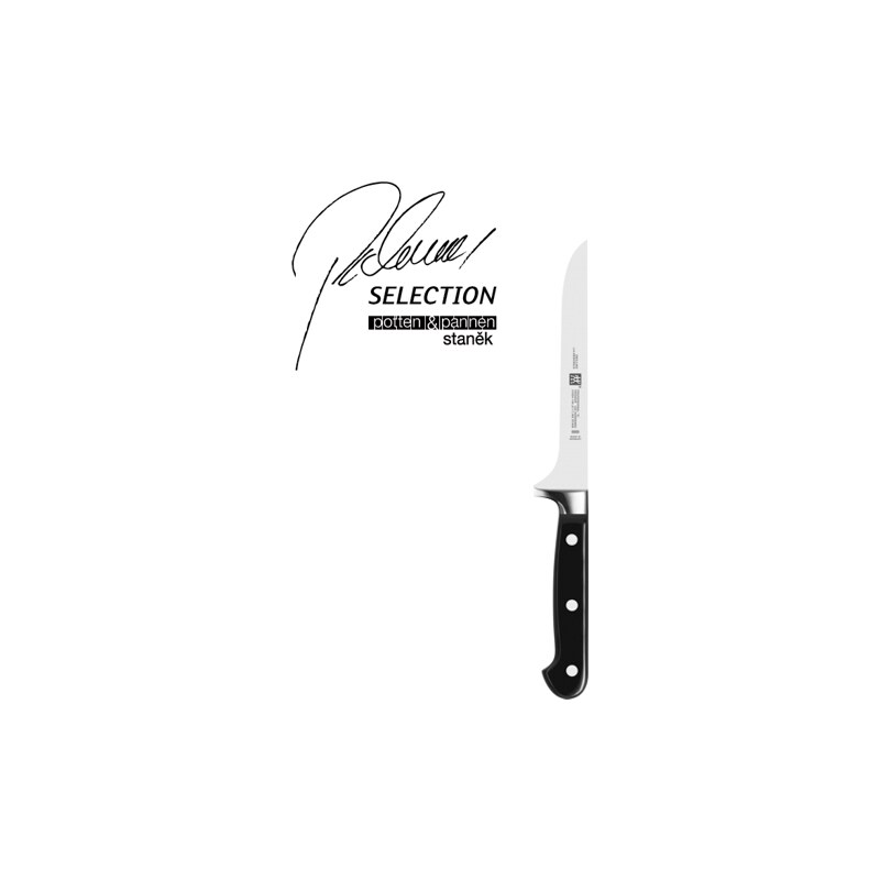 Pohlreich Selection Vykosťovací nůž 140 mm Professional S Zwilling + Minifondue