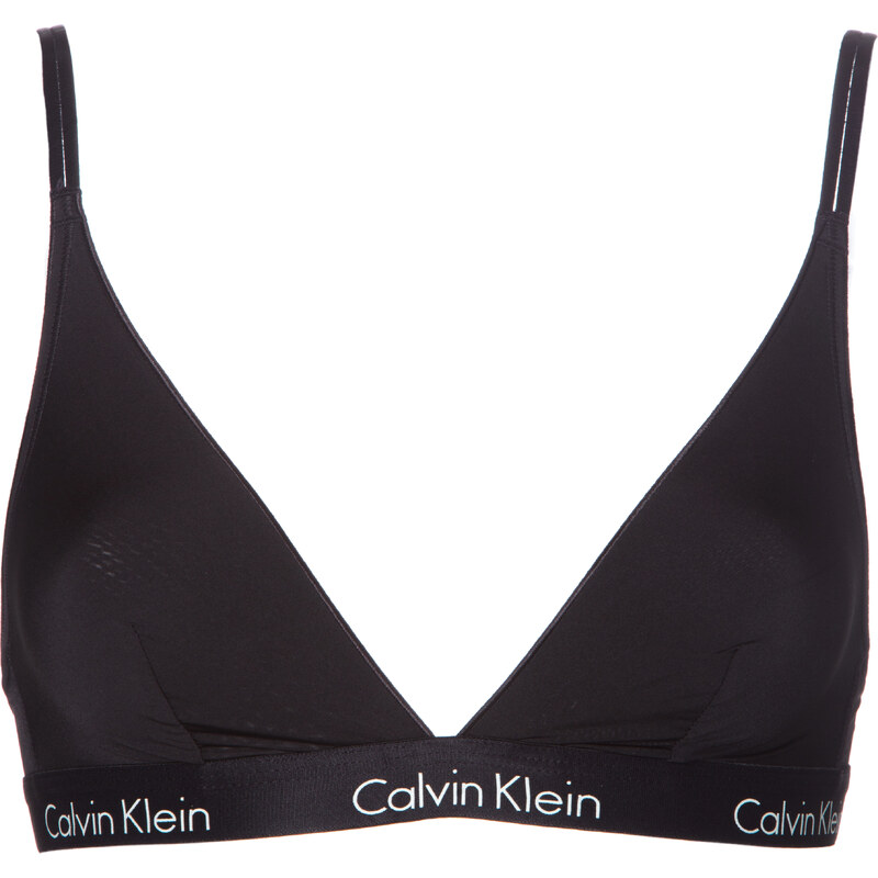 Calvin Klein Triangle Podprsenka Černá