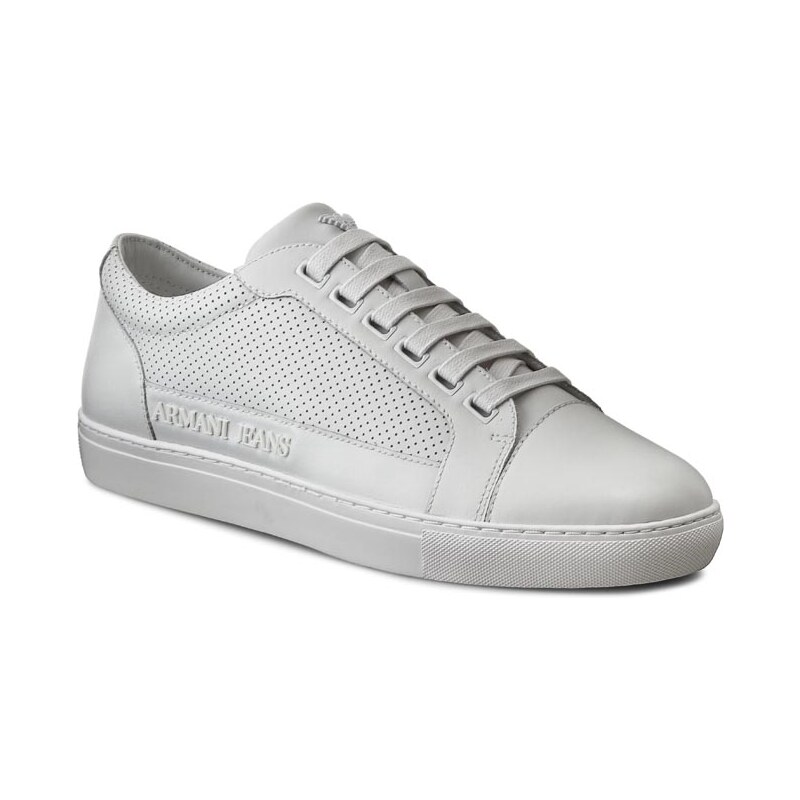 Sneakersy ARMANI JEANS - 935042 6A423 07311 White Blanc De