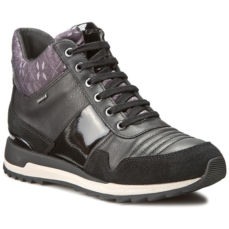 Sneakersy GEOX - D Aneko B Abx B D643FB 022BN C9999 Černá