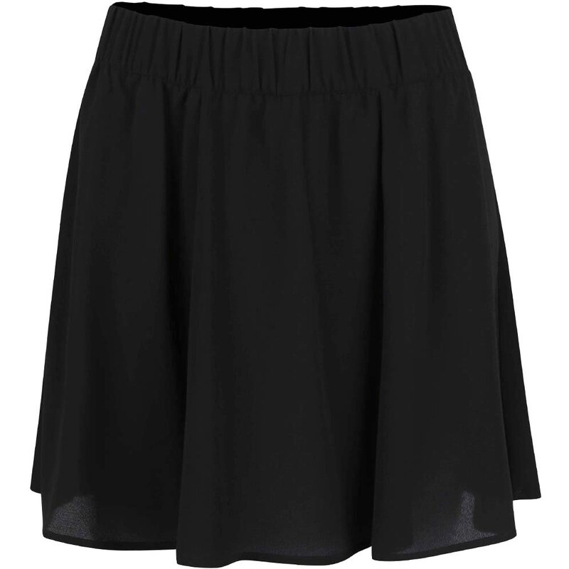 Černá sukně s gumou v pase ONLY Nova Lux
