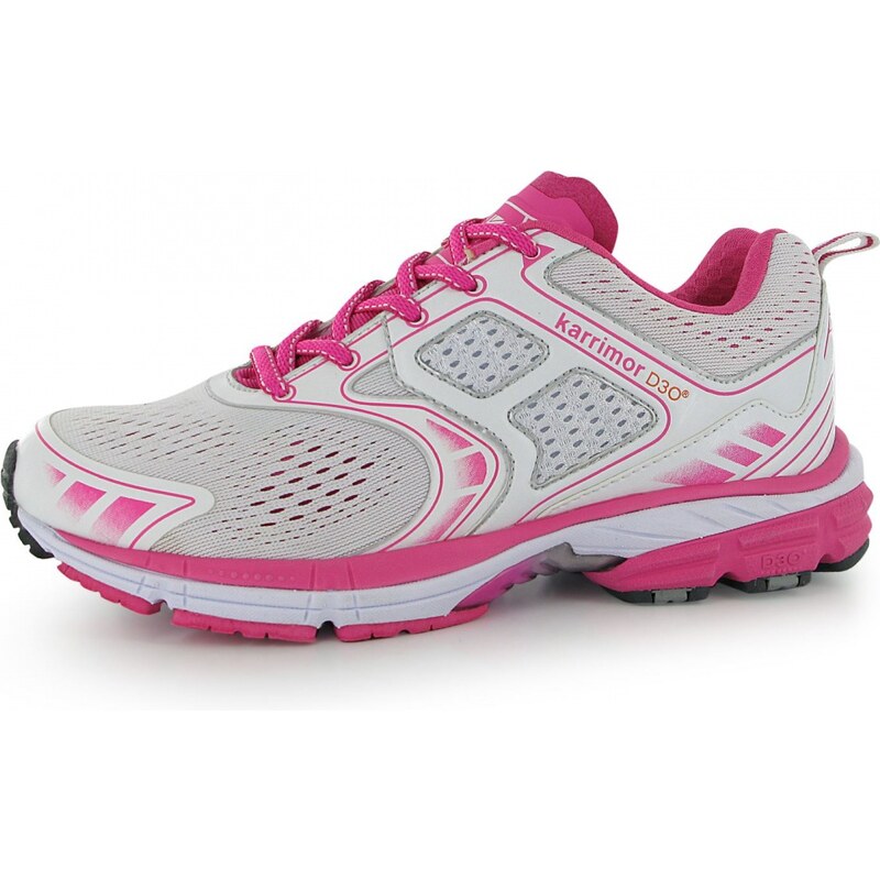 Karrimor D30 Excel Ladies Running Shoes, white/pink
