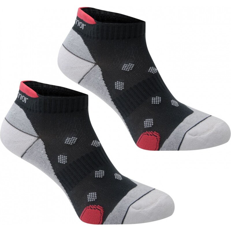 Karrimor 2 pack Running Socks Ladies, mid grey