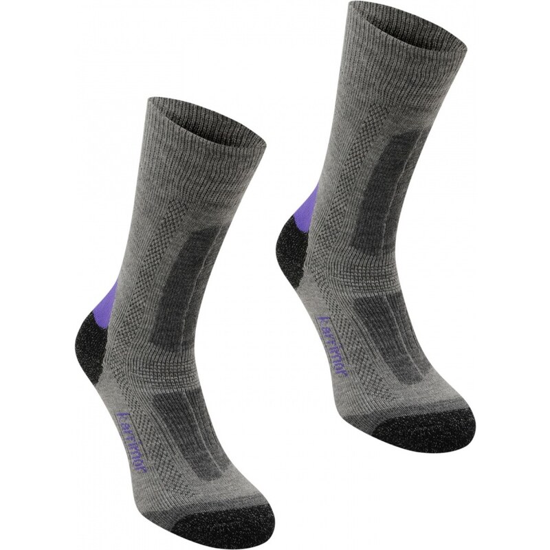 Karrimor Trekking Socks Ladies, grey/purple