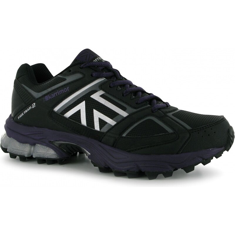 Karrimor Pace Trail 2 Trainers Ladies, charcoal/purple